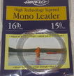 monoleader 15 ft 16 lb (7.2 kg) Airflo